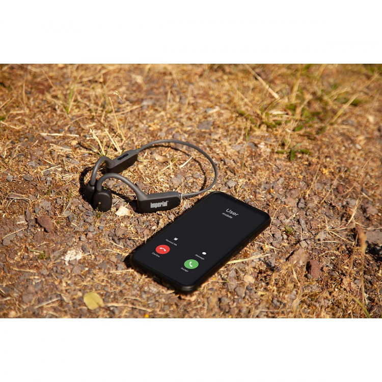 imperial bluTC active 2 Bone Conduction hoofdtelefoon zwart