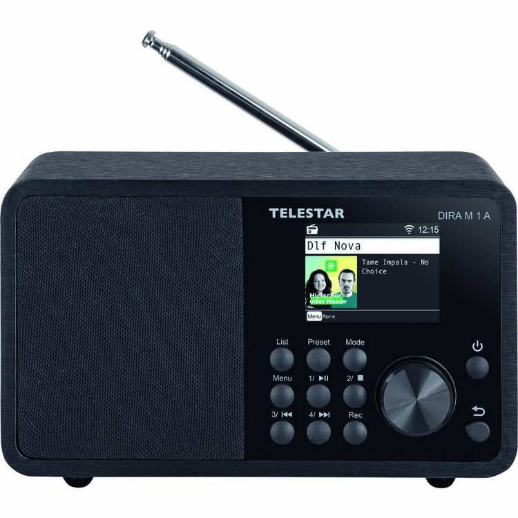 TELESTAR DIRA M 1 A EWF Compacte Multifunctionele Mono Radio Zwart