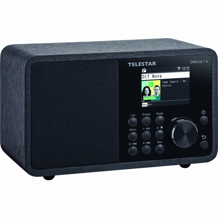 TELESTAR DIRA M 1 A EWF Compacte Multifunctionele Mono Radio Zwart