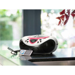Lenco Draagbare FM-radio CD- en USB-speler Roze Lenco Draagbare FM-radio CD- en USB-speler Roze