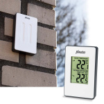 Alecto Weerstation met draadloze sensor wit