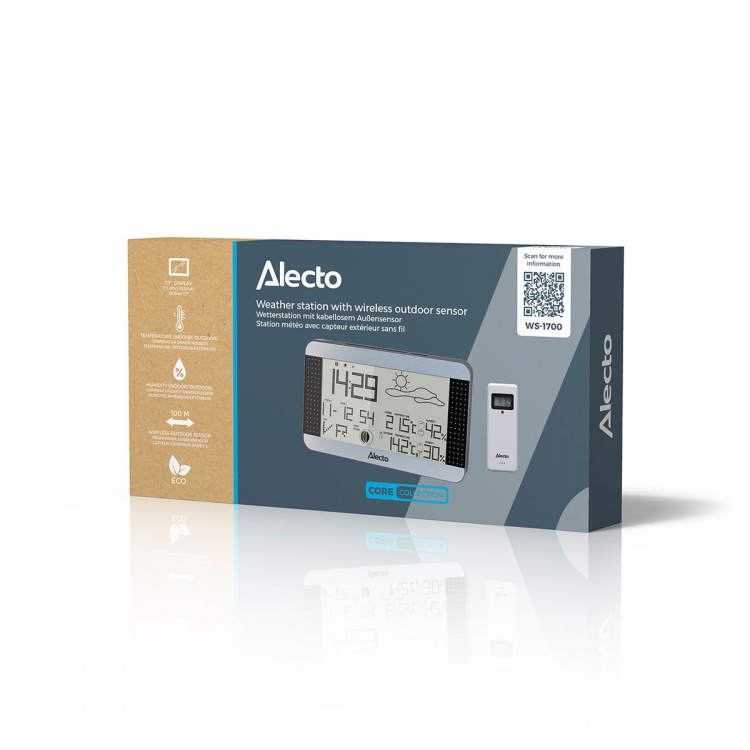 Alecto Weerstation met draadloze buitensensor