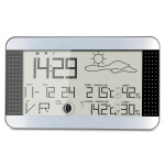 Alecto Weerstation met draadloze sensor Silver