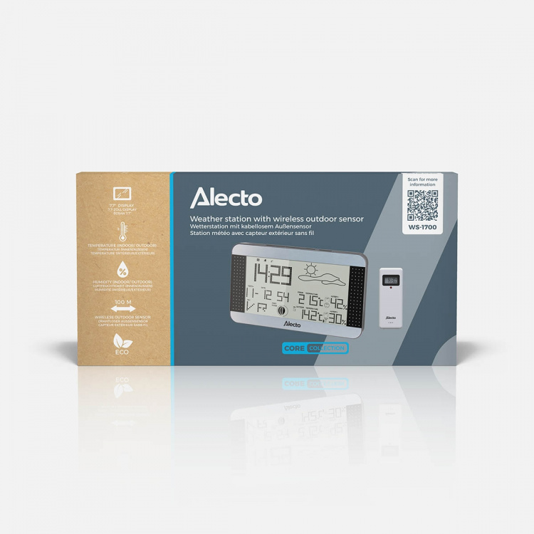 Alecto Weerstation met draadloze buitensensor