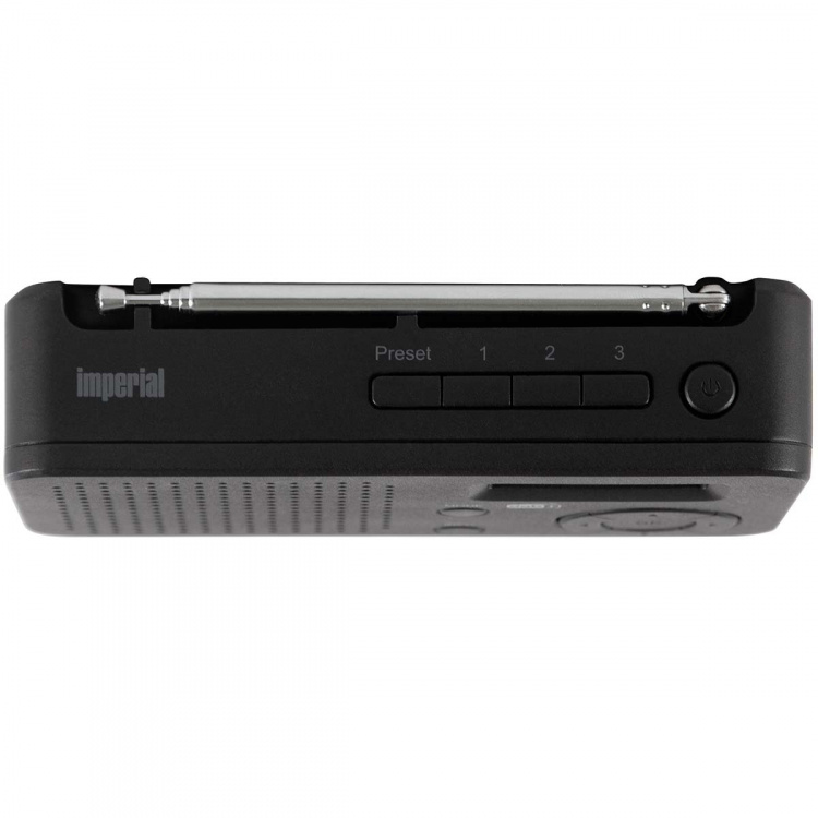 imperial DABMAN 17 draagbare DAB+/FM-radio met Bluetooth zwart