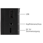 imperial DABMAN 17 draagbare DAB+/FM-radio met Bluetooth zwart