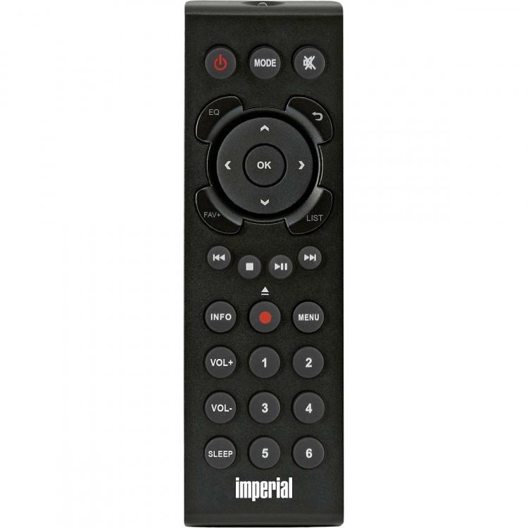 imperial DABMAN i560 CD Alles-in-één HiFi-systeem met versterker en CD-speler DAB+ / FM / Internet / Bluetooth Zwart