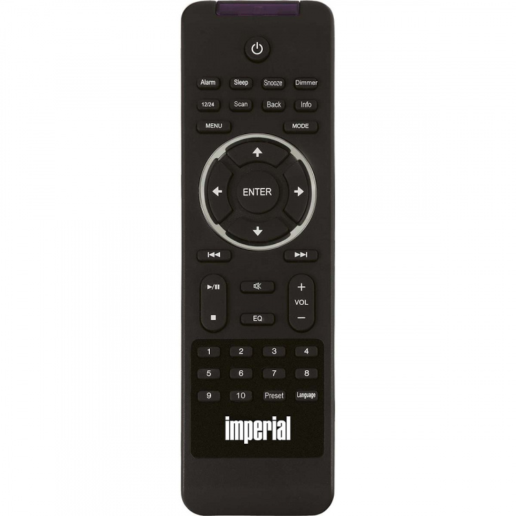 imperial DABMAN i150 Compacte Hybride Radio voor Internet / DAB+ / FM Zwart