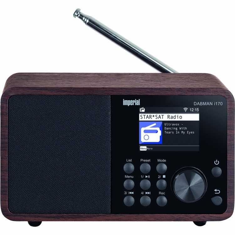 imperial DABMAN i170 DAB+ en internetradio Houtlook