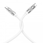 XO kabel NB-Q228B USB-C - USB-C 1,2m 60W vit