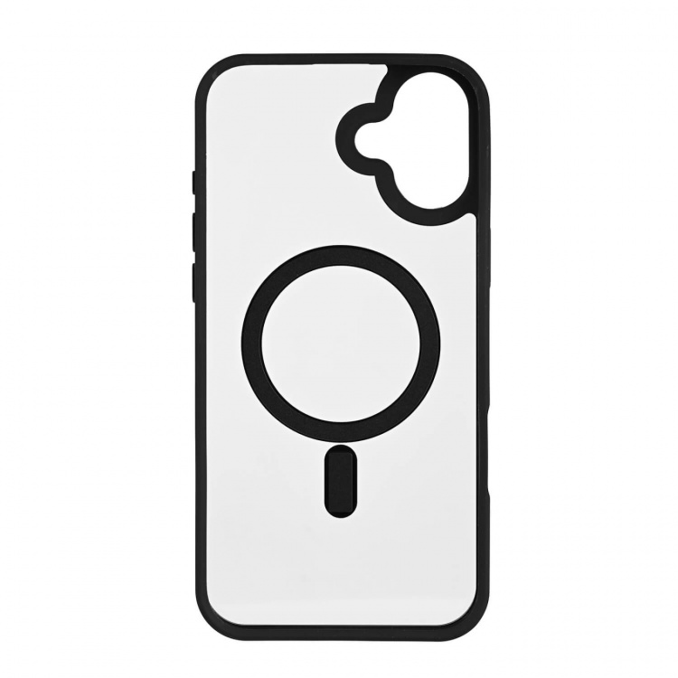 Onsala Mobilskal Bumper MagSeries Black & Clear - iPhone 16 Plus Onsala Mobilskal Bumper MagSeries Black & Clear - iPhone 16 Plus