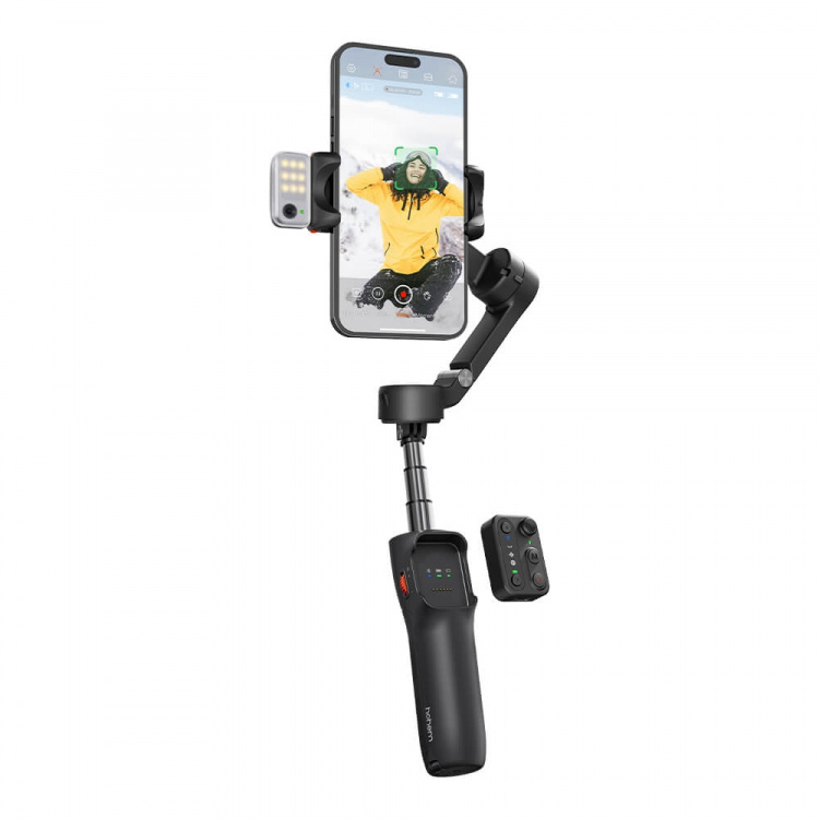 Hohem Smartphone Gimbal iSteady V3 Black Kit met AI Hohem Smartphone Gimbal iSteady V3 Black Kit met AI
