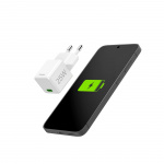 Hama Mini Snabbladdare USB-C PD 25W Vit