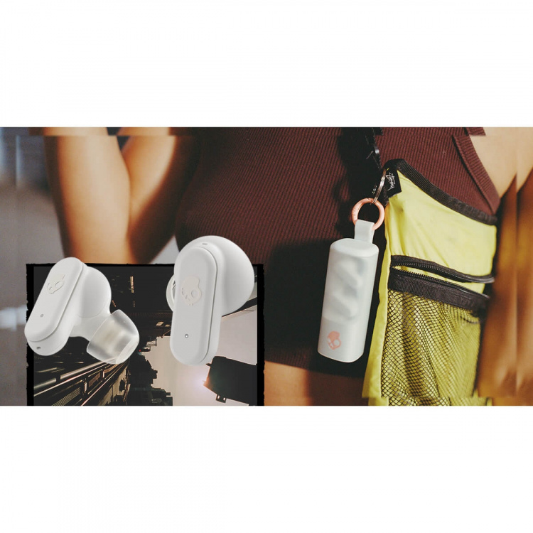 Skullcandy Hörlur DIME EVO TWS In-Ear Bone/Orange