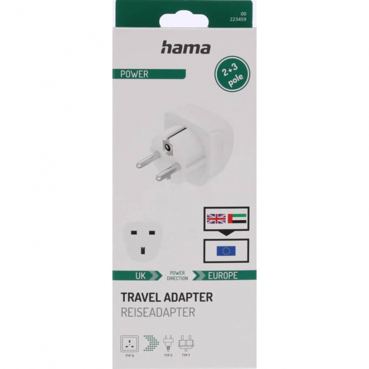 Hama Reseadapter Typ G UK-EU Hama Reseadapter Typ G UK-EU