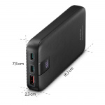Hama Powerbank PD 20000mAh 2xUSB-C+1xUSB-A Antracit