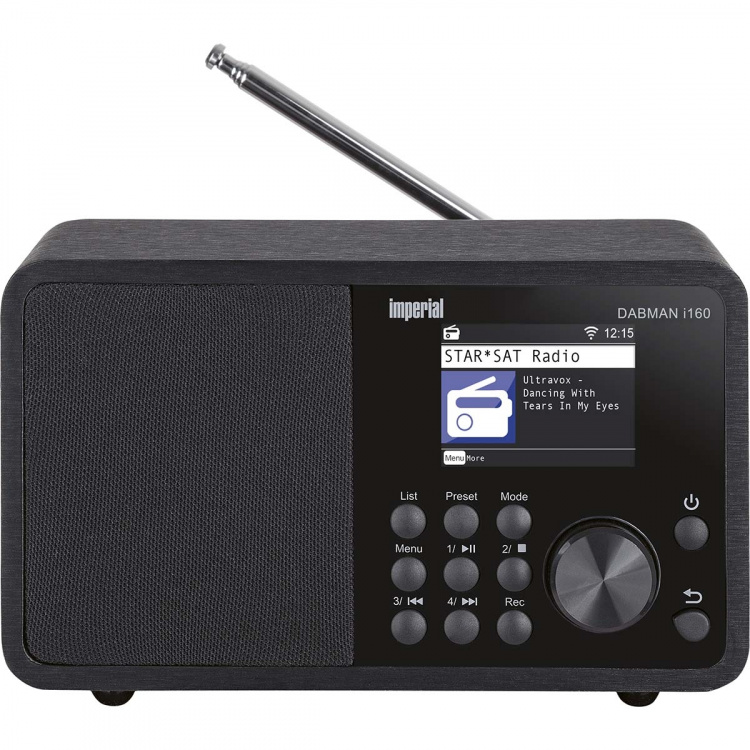 imperial DABMAN i160 DAB+ en internetradio Zwart