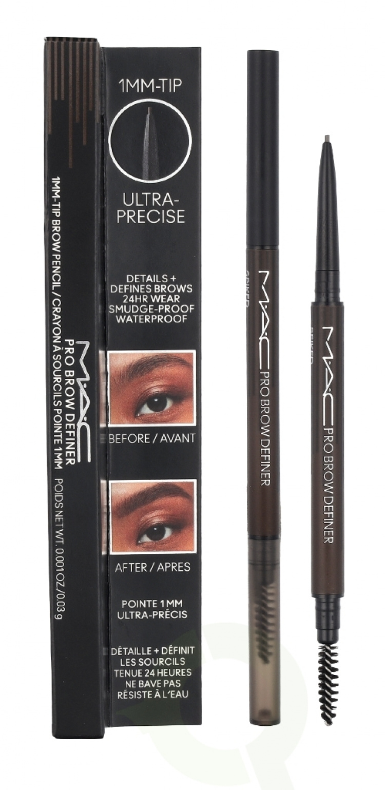 MAC Pro Brow Definer 1 Mm Tip Brow Pencil 24 Hour Waterproof 0.03 g Spiked