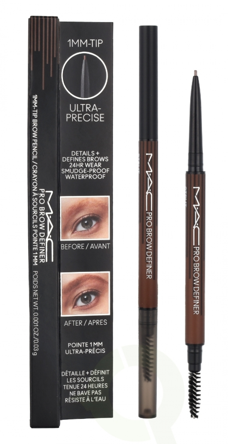 MAC Pro Brow Definer 1 Mm Tip Brow Pencil 24 Hour Waterproof 0.03 g Strut