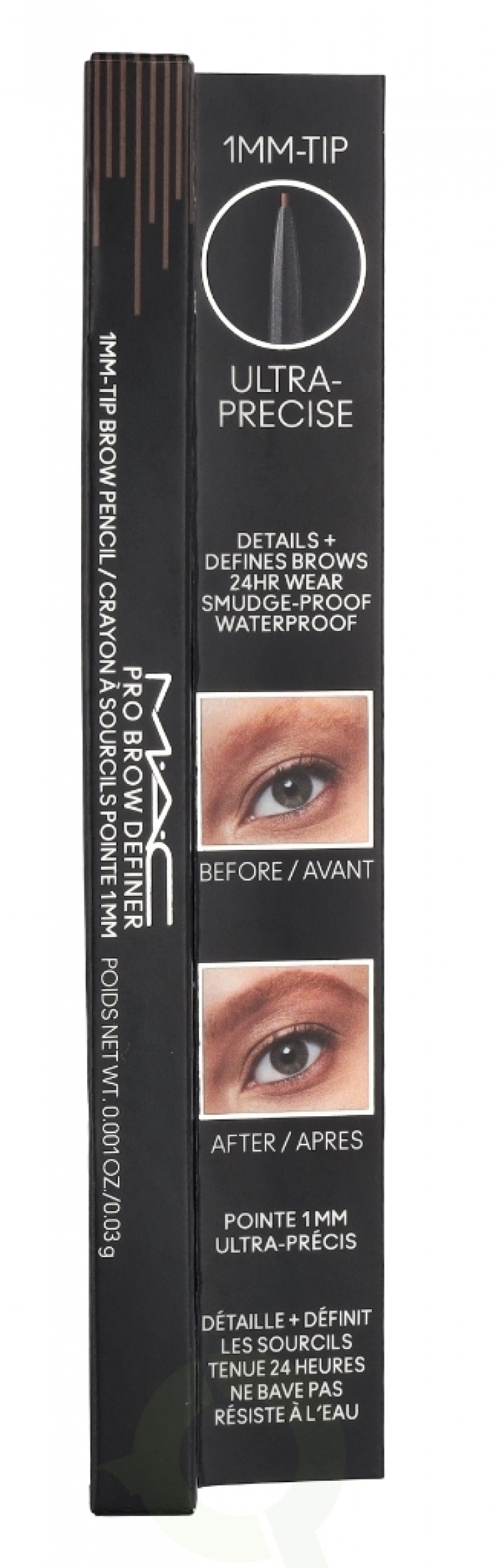 MAC Pro Brow Definer 1 Mm Tip Brow Pencil 24 Hour Waterproof 0.03 g Strut