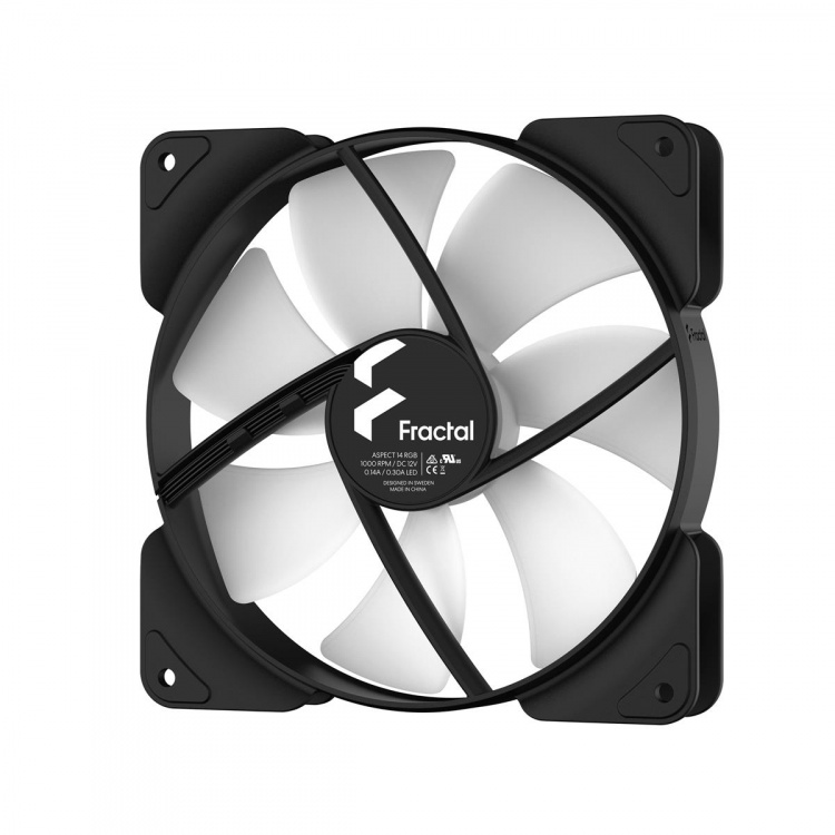 Fractal Design Aspect 14 RGB Zwart Frame 3-pack Fractal Design Aspect 14 RGB Zwart Frame 3-pack