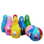 Barbo Toys Peppa Pig Zachte Bowling Set