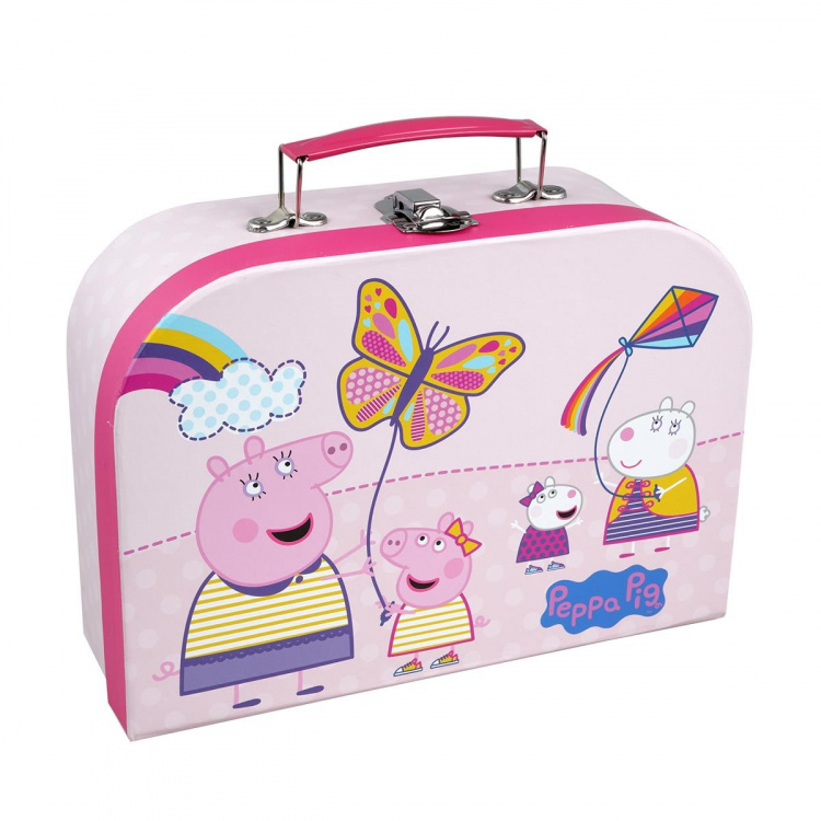 Barbo Toys Peppa Pig kofferset 3-delig assorti Barbo Toys Peppa Pig kofferset 3-delig assorti