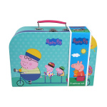 Barbo Toys Peppa Pig kofferset 3-delig assorti Barbo Toys Peppa Pig kofferset 3-delig assorti
