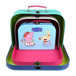 Barbo Toys Peppa Pig kofferset 3-delig assorti Barbo Toys Peppa Pig kofferset 3-delig assorti
