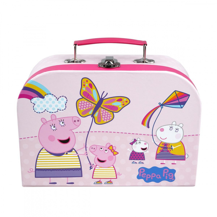 Barbo Toys Peppa Pig kofferset 3-delig assorti Barbo Toys Peppa Pig kofferset 3-delig assorti
