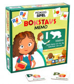 Barbo Toys Barbo Klassiek Pedagog Spel Bokstavsmemo (SE)