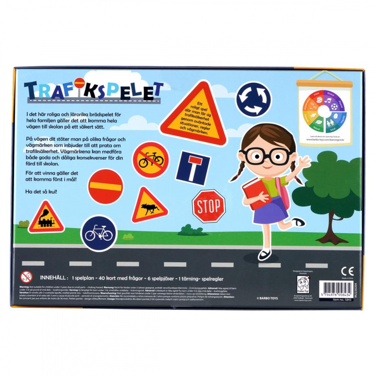 Barbo Toys Barbo Klassiek Verkeersspel (SE)