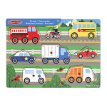 Melissa & Doug Houten Puzzel Voertuigen Melissa & Doug Houten Puzzel Voertuigen