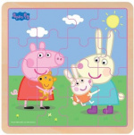 Barbo Toys Peppa Pig Houten Puzzel Rebecca