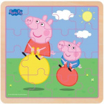 Barbo Toys Peppa Pig Houten Puzzel Stuiterbal