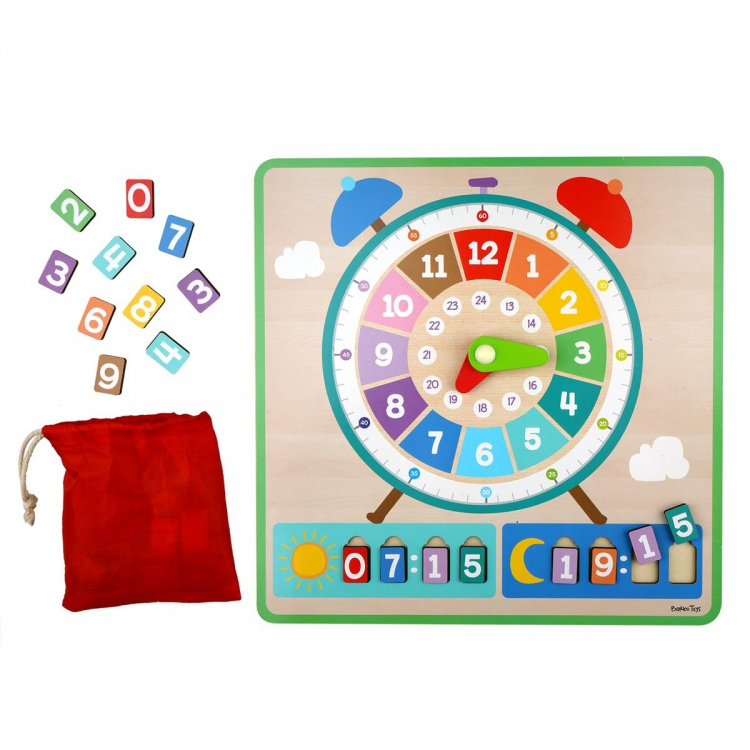 Barbo Toys Barbo Klassiek Klokbord