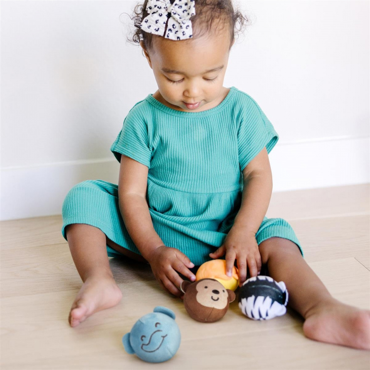 Melissa & Doug Baby Rollables Safari Friends