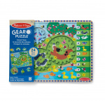 Melissa & Doug Houten Tandwiel Puzzel Animal Chase I-Spy
