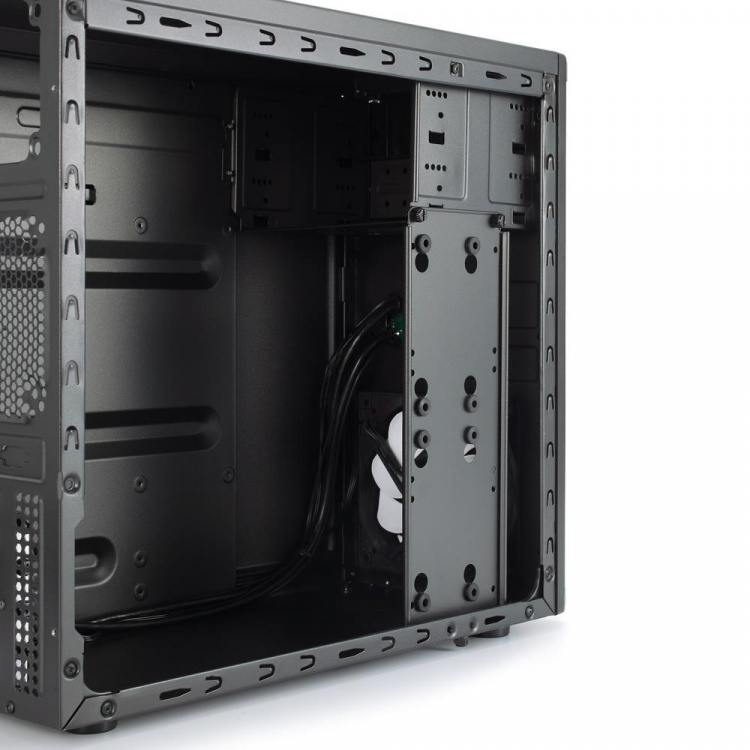 Fractal Design Kab Fractal Design Core 1100 minitower Zwart geen PSU