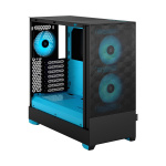 Fractal Design Pop Air RGB Cyaan Kern TG Heldere tint Fractal Design Pop Air RGB Cyaan Kern TG Heldere tint