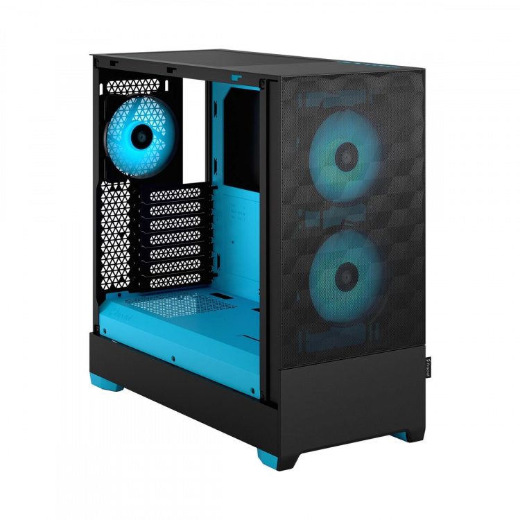 Fractal Design Pop Air RGB Cyaan Kern TG Heldere tint Fractal Design Pop Air RGB Cyaan Kern TG Heldere tint
