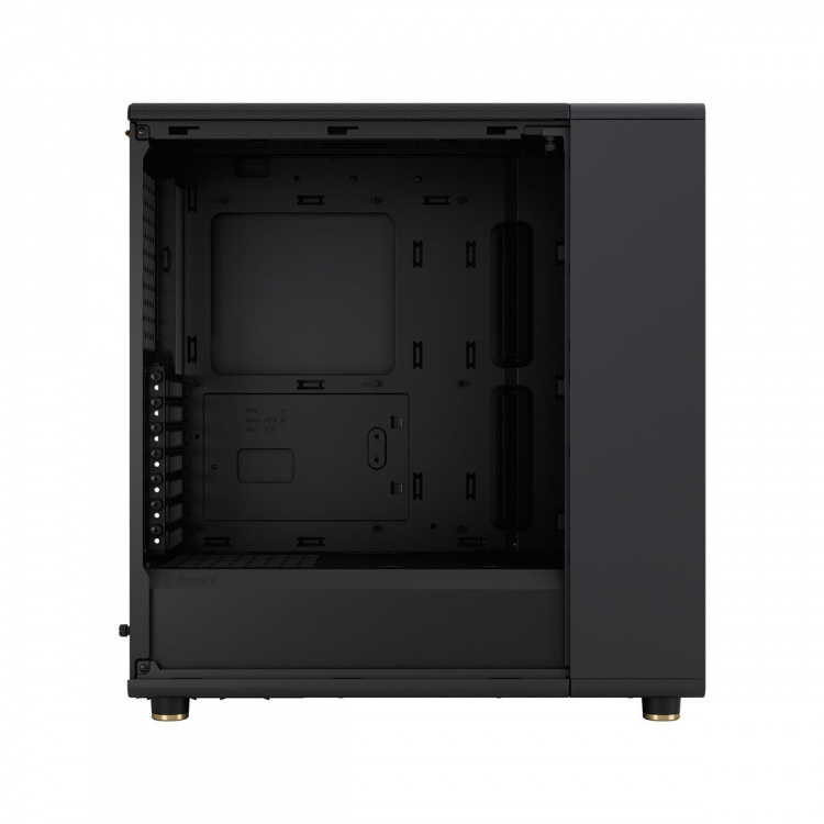 Fractal Design North Houtskool Zwart TG Licht getint