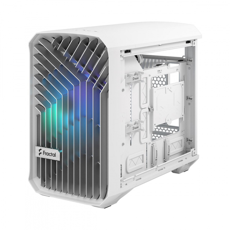 Fractal Design Torrent Nano RGB Wit TG Heldere Tint