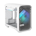 Fractal Design Torrent Nano RGB Wit TG Heldere Tint