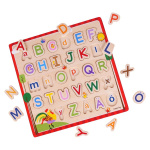 Barbo Toys Barbo Klassieke Houten ABC Hussel (SE)