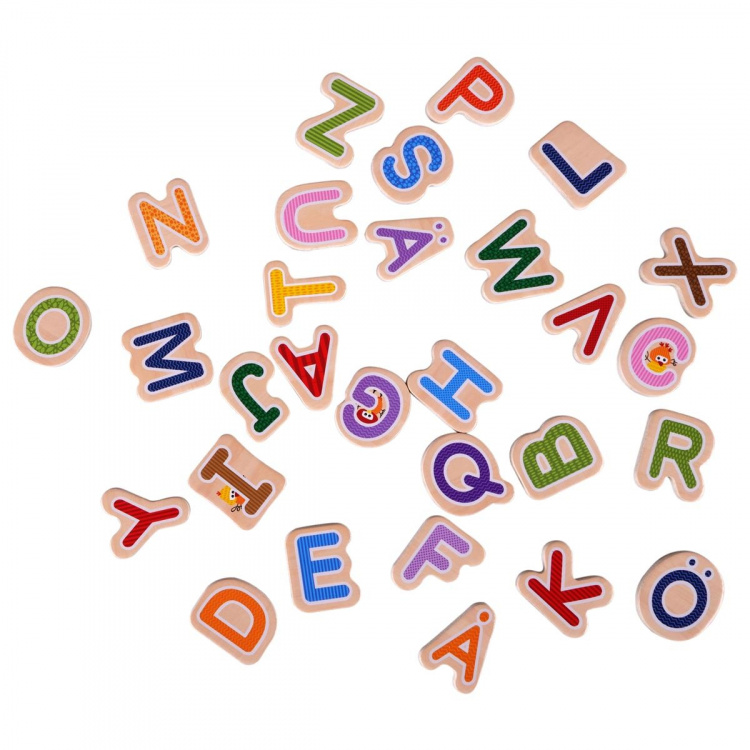 Barbo Toys Barbo Klassieke Houten ABC Hussel (SE)