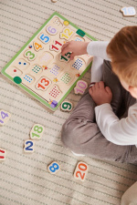 Barbo Toys Barbo Klassieke Houten 1-2-3 Puzzel