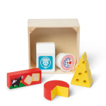 Melissa & Doug Houten Voedselgroepen Speelset - Zuivel