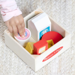 Melissa & Doug Houten Voedselgroepen Speelset - Zuivel