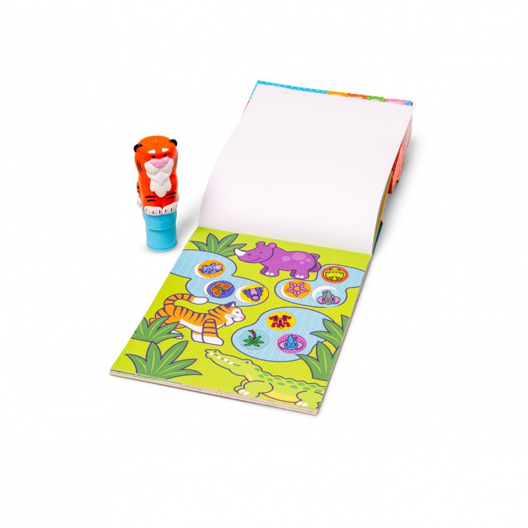 Melissa & Doug Sticker WOW! Tijger met boek & stickers